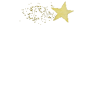 Shooting Star Wow Sticker by Kelley Bren Burke