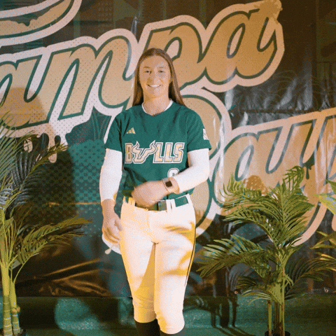 South Florida Horns Up GIF by USF Athletics