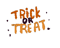 Trick Or Treat Halloween Sticker by Marianna