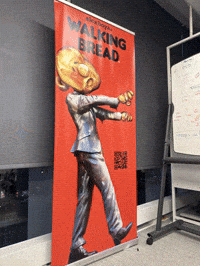 Walking Bread GIF by Alex Boya