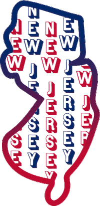 Jersey Shore Usa Sticker