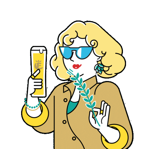 Bier Hipster Sticker by Einbecker Brauhaus