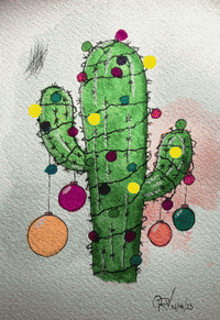 Christmascactus GIF by My Doodles Atalier