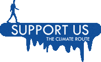 theclimateroute donate crowdfunding donatenow supportus Sticker