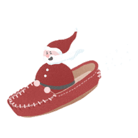 DAFShoes christmas xmas santa newyear Sticker