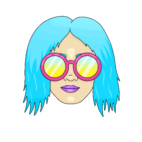Los Angeles Girl Sticker by Kushy Punch