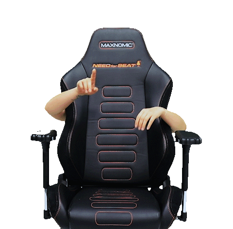 gaming chair needforseat Sticker by MAXNOMIC