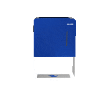 salverindia blue india corona product Sticker