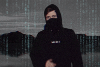 be quiet the matrix GIF by Alan Walker