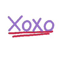 Xoxo Sticker by Fada Isadora