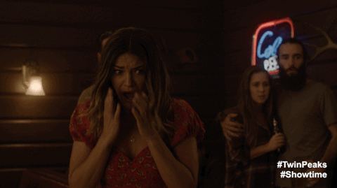 Shocked Twin Peaks GIF by Twin Peaks on Showtime