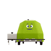 Robot Tongue Sticker by Turf Tank