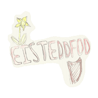 Eisteddfod Pontypridd Sticker by Menter Iaith Rhondda Cynon Taf