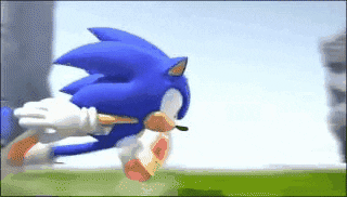 Sonic The Hedgehog Racing GIF