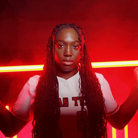 Nija GIF by Texas Tech Softball