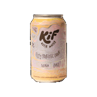 kifkefirwater kif kif kefir water guava basil Sticker