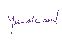 Yes She Can Sticker by EmpowHERto