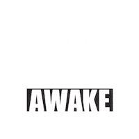 Awake Sticker by HBDERM
