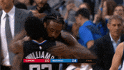 deandre jordan hug GIF by NBA