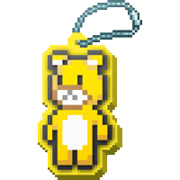 Bear 8Bit Sticker