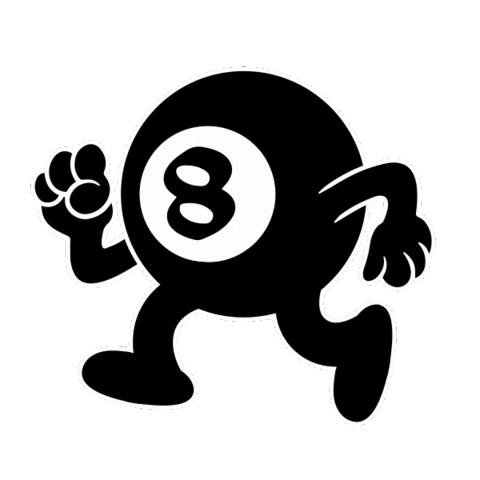 Bad Luck Pool Sticker