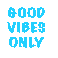 Good Vibes Only Sticker by Nicol Raidman