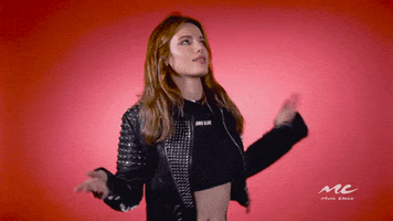 Bella Thorne Reaction GIF by Music Choice