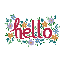 Hello Sticker