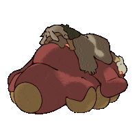 Napping Sleeping Sticker