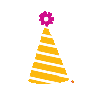 Party Celebrate Sticker by Happy Bunch MY