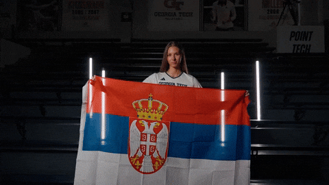 Georgia Tech Volleyball GIF by Georgia Tech Yellow Jackets