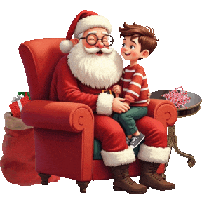 Santa Claus Sticker