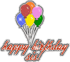 birthday cake STICKER