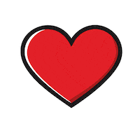 Tattoo Heartbeat Sticker by Deutscher Gewerkschaftsbund (DGB)