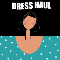 novaviibeauty grwm dress up at home amazon haul dress try on GIF