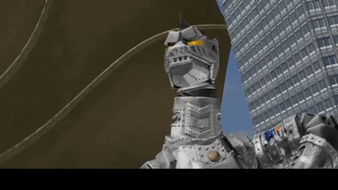 pgf giphyupload godzilla king kong mechagodzilla GIF