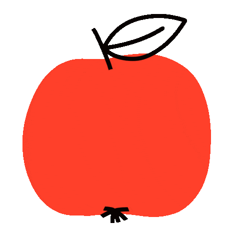 Apple Fruit Sticker