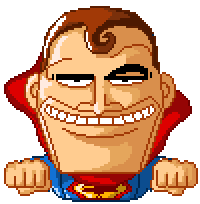 superman STICKER