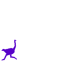 Emu Ostriches Sticker by Ostrich App