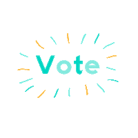 Vote For Me Sticker by Her Campus Media