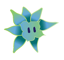 Cartwheel Succulents Sticker by California Native Plant Society