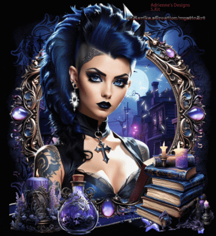 Morticia66 giphyupload fantasy goth GIF