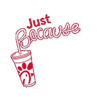 Treat Yourself Just For Fun Sticker by Chick-fil-A