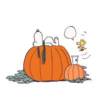 The Great Pumpkin Fall Sticker by Starbucks