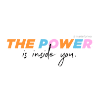 MarieForleoInternational power marie unstoppable limitless Sticker