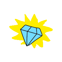 taidetestaajat sparkle super diamond taidetestaajat Sticker