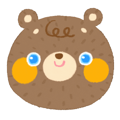Bear 熊 Sticker