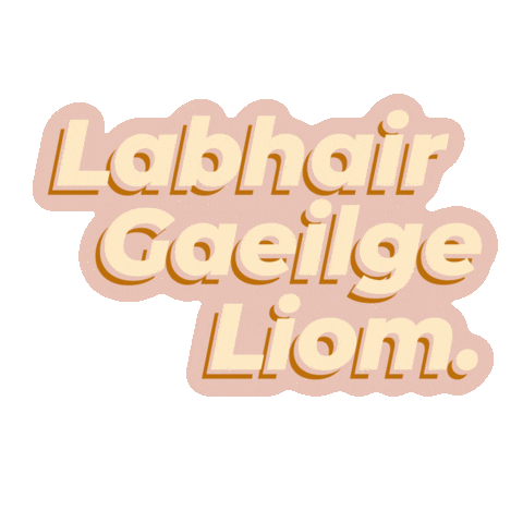 Gaeilge Sticker