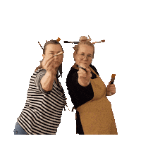 SanneHappinessAtelier focus atelier verf schilderen Sticker