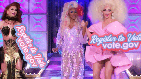 Drag Race Vote GIF by RuPaul's Drag Race